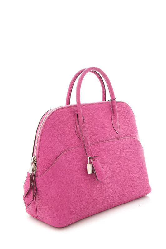 Hermès Pink Bolide Handbag Clemence 31