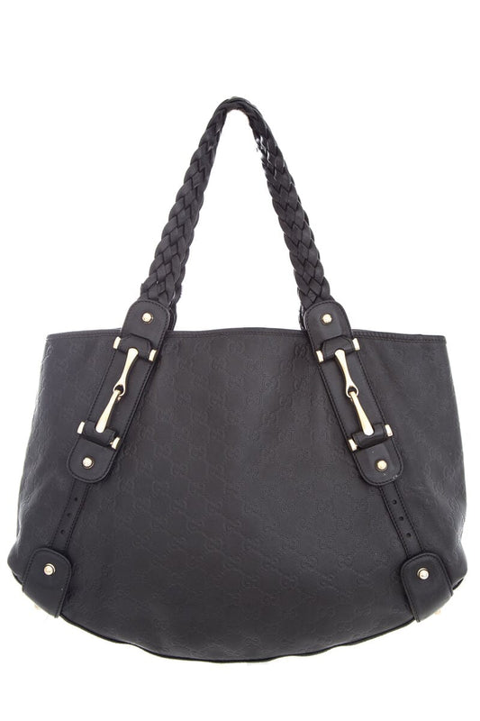 bagslet Black GG Embossed bagsletsima Handbag