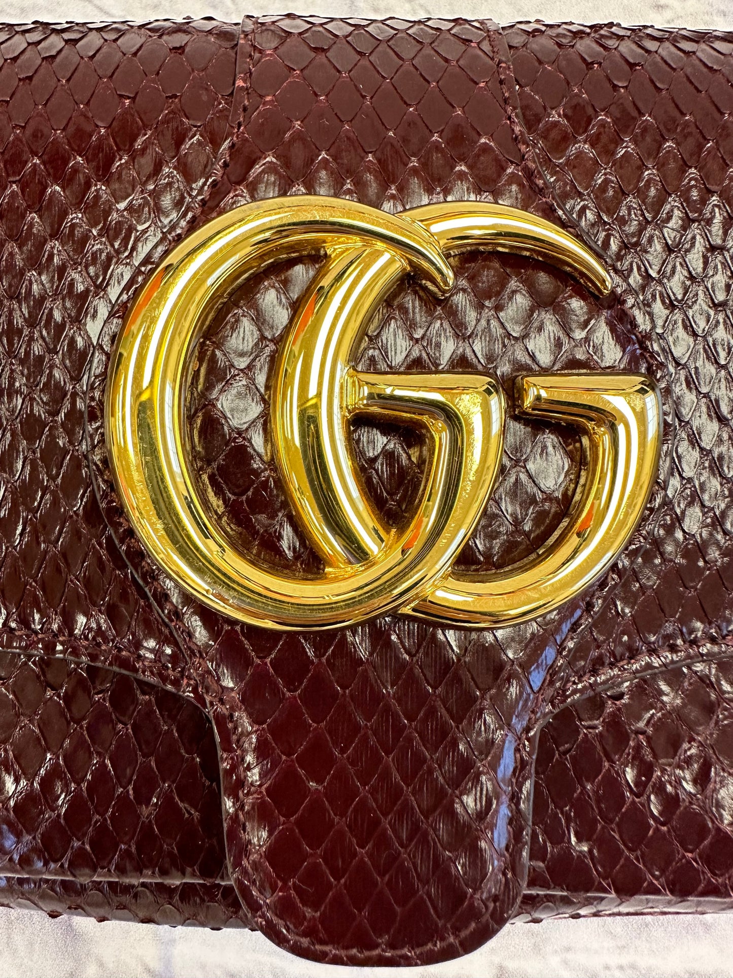 Gucci Arli Python Crossbody