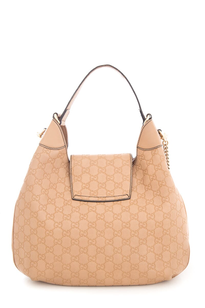 bagslet Beige bagsletssima Emily Hobo Monogram Handbag