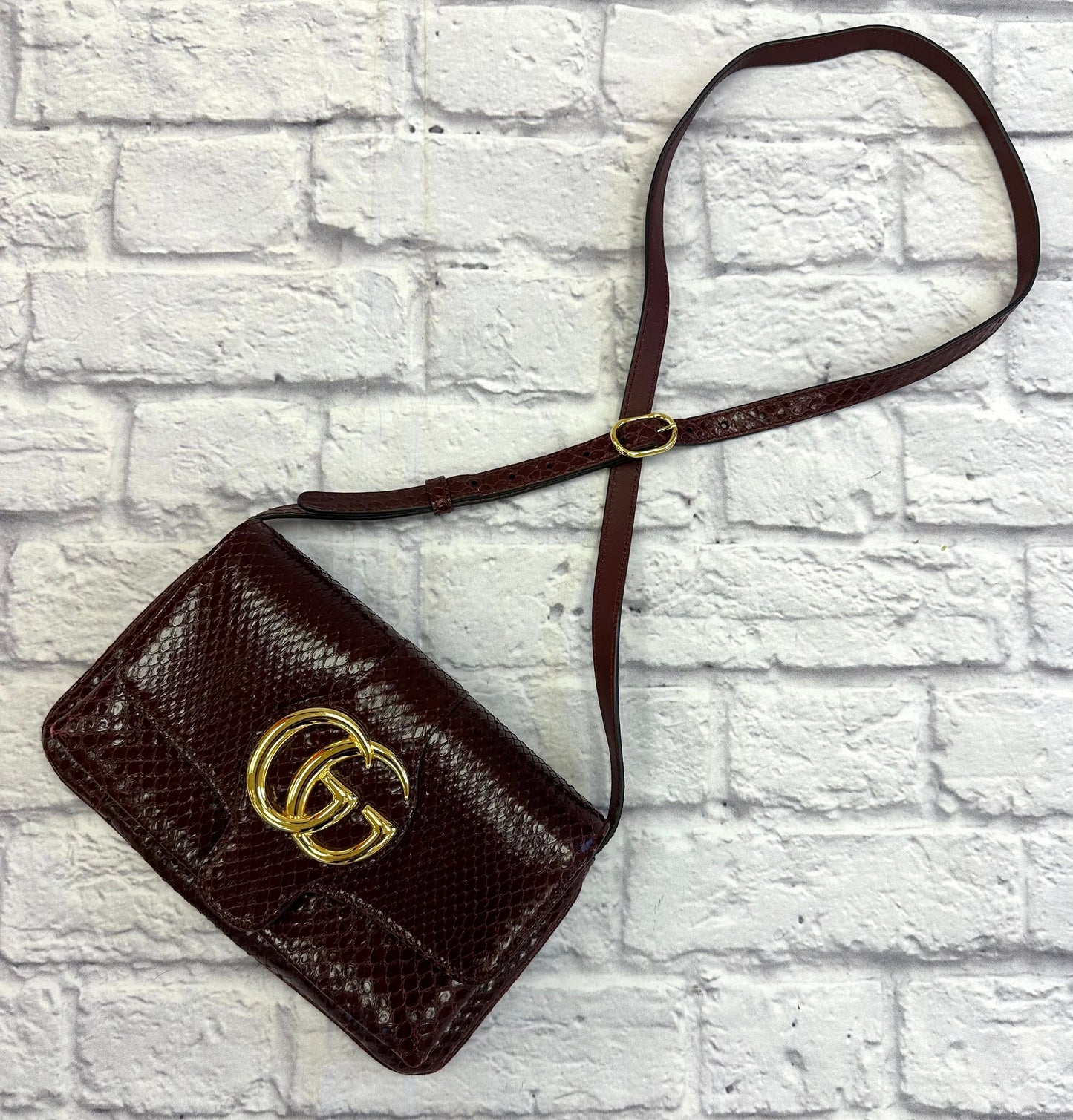 Gucci Arli Python Crossbody