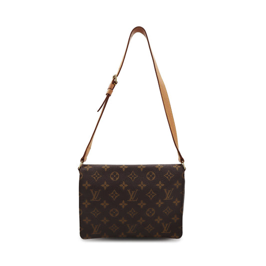 bagslet Monogram Canvas Musette Tango Shoulder Bag SP0939