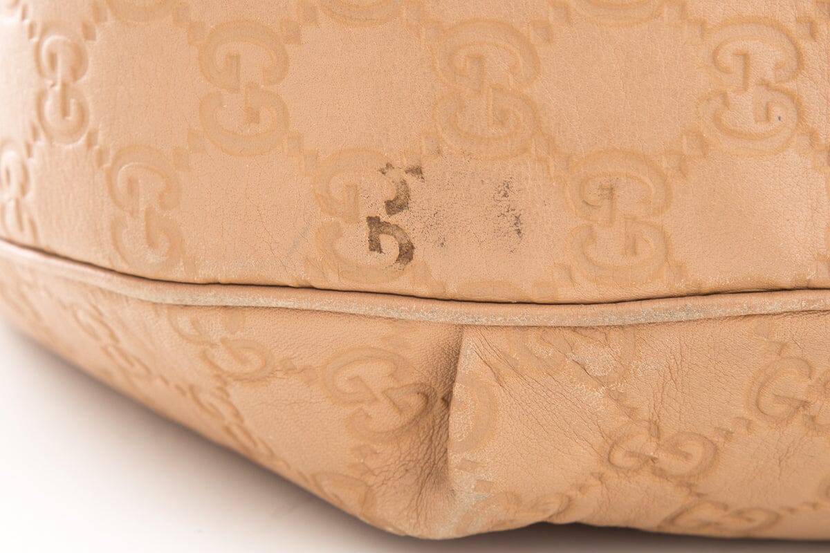 bagslet Beige bagsletssima Emily Hobo Monogram Handbag