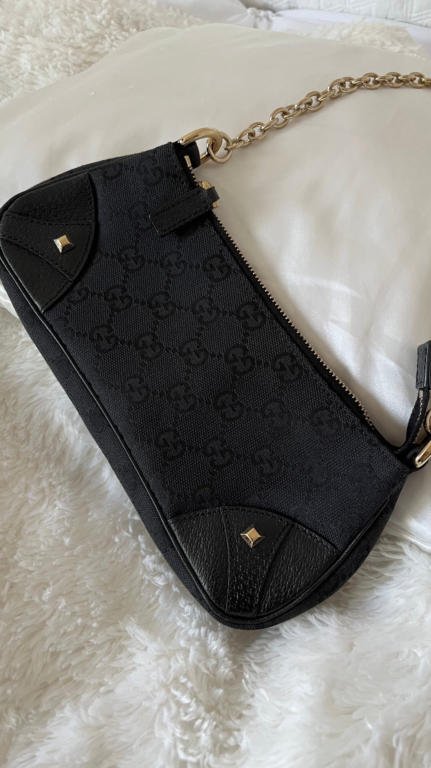 Gucci Black Canvas Bag